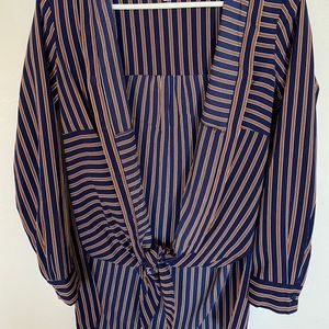 Forever 21 striped flannel